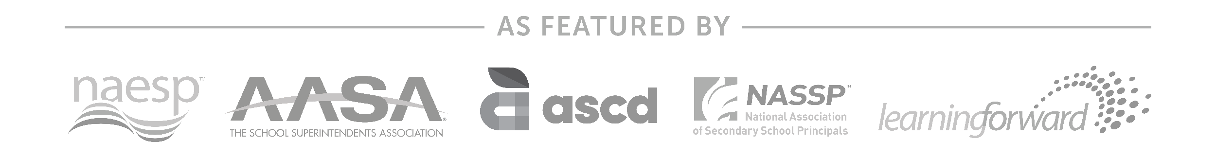 Featured in ASCD, Solution Tree, NASSP