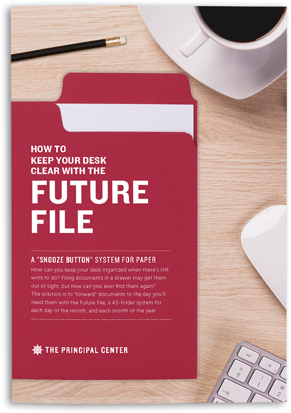 How To Keep Your Desk Clear With The Future File guide cover