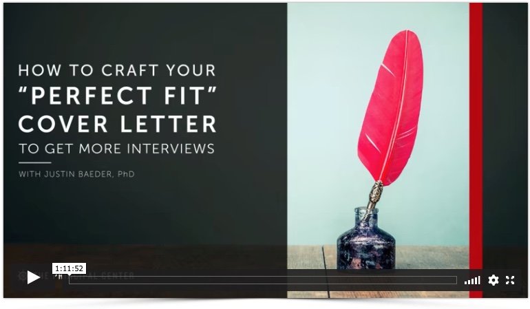 How To Craft Your Perfect Fit Cover Letter