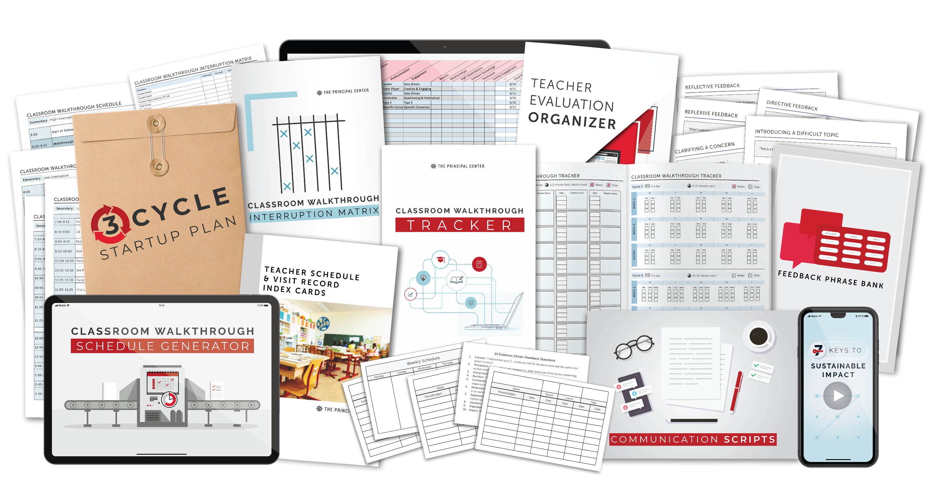 Classroom Walkthrough Toolbox Bundle