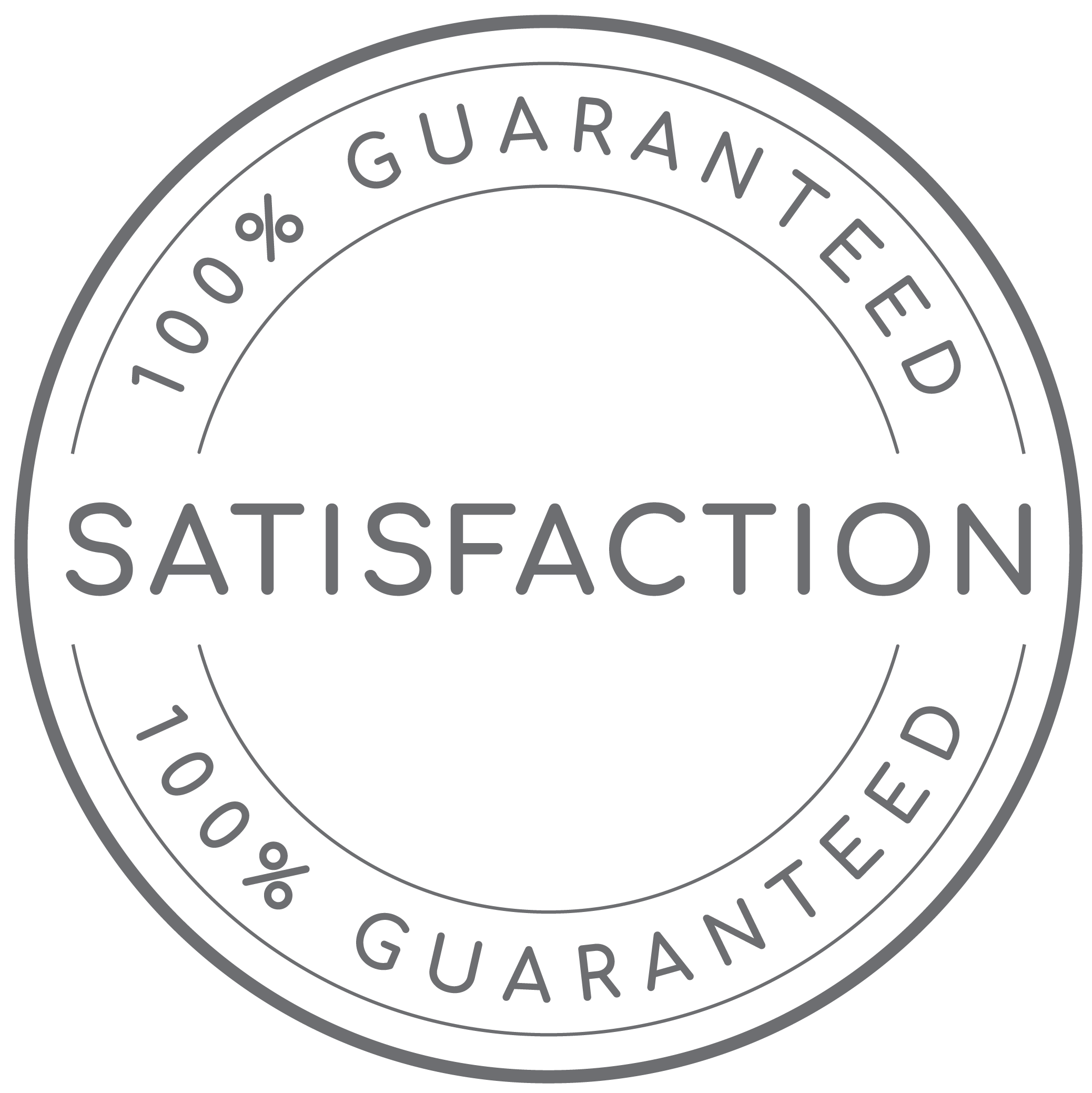 Satisfaction Guarantee