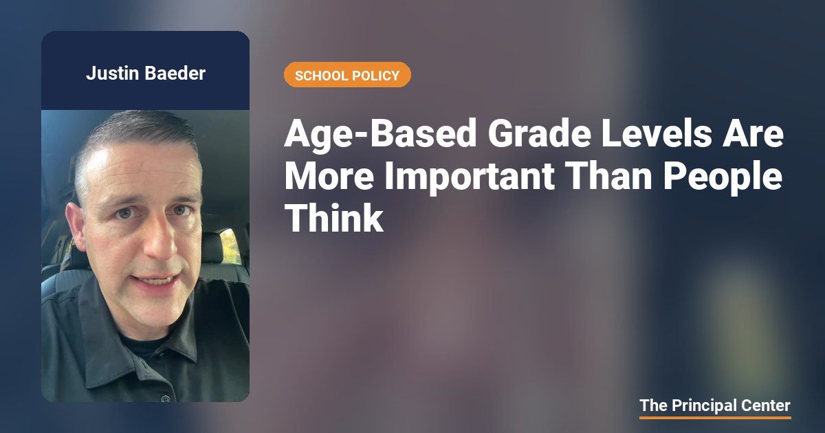 Age-Based Grade Levels Are More Important Than People Think — The ...