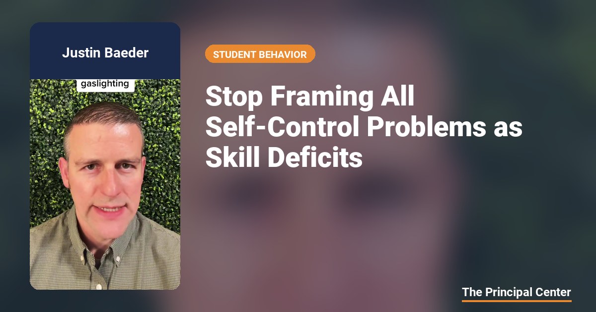 Stop Framing All Self-Control Problems as Skill Deficits — The ...