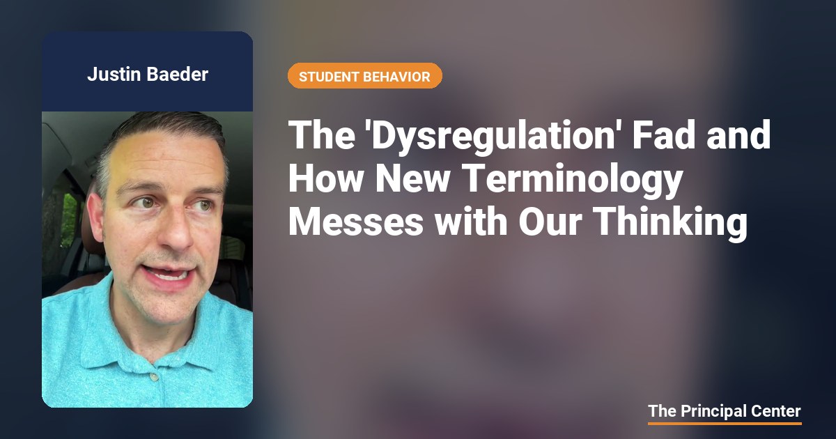 The 'Dysregulation' Fad and How New Terminology Messes with Our ...