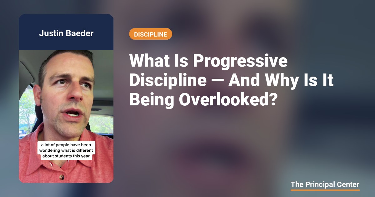 What Is Progressive Discipline — And Why Is It Being Overlooked? — The ...