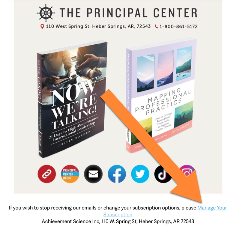 Manage Your Subscription