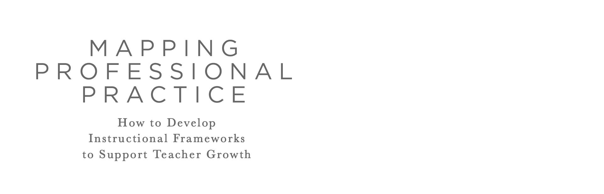 Mapping Professional Practice Web title only trans