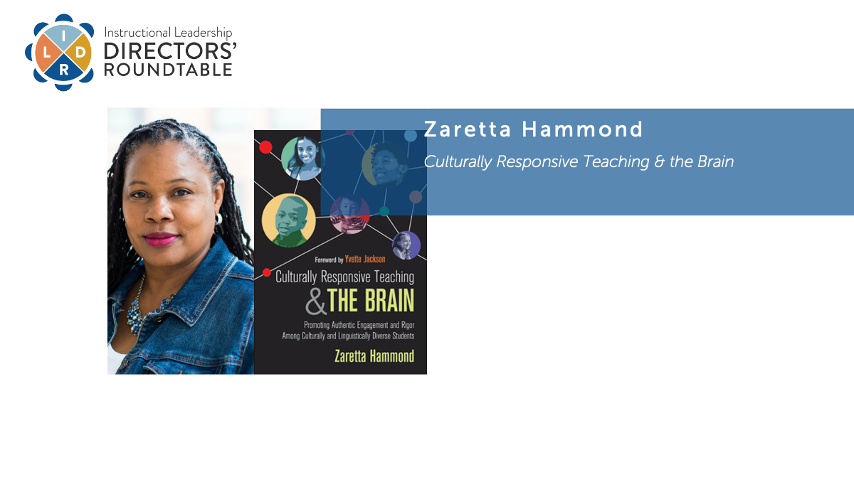 Roundtable Zaretta Hammond The Principal Center